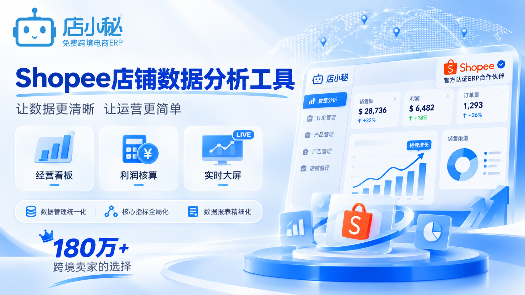 Shopee店铺数据分析工具