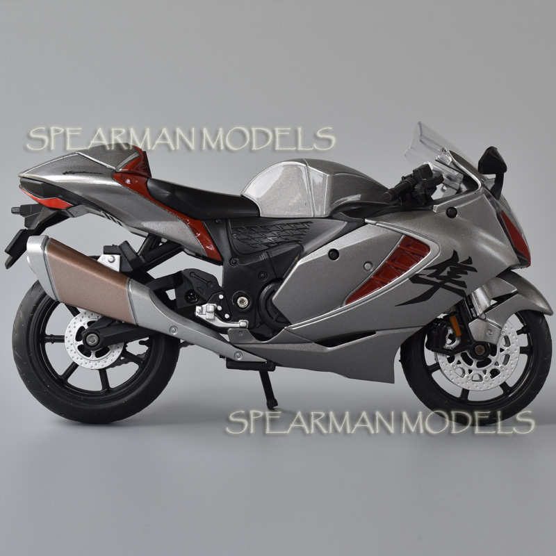1:12 Scale Diecast Motorcycle Model Toys Suzuki Hayabusa 2024