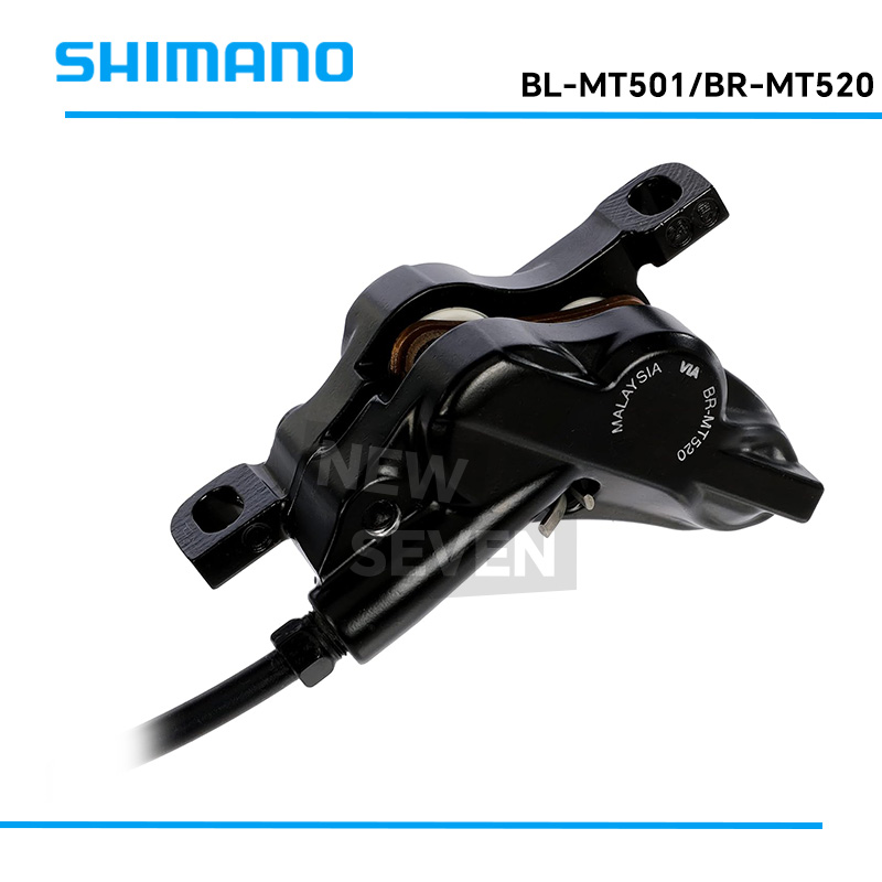 Shimano BL-MT501 & BR-MT520 4 Piston Hydraulic Disc Brake Set