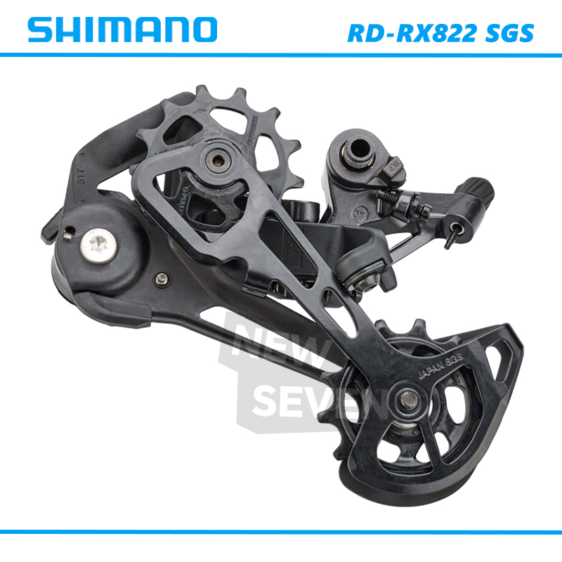 Shimano GRX RD-RX822 12-Speed Gravel Rear Derailleur, Long Cage