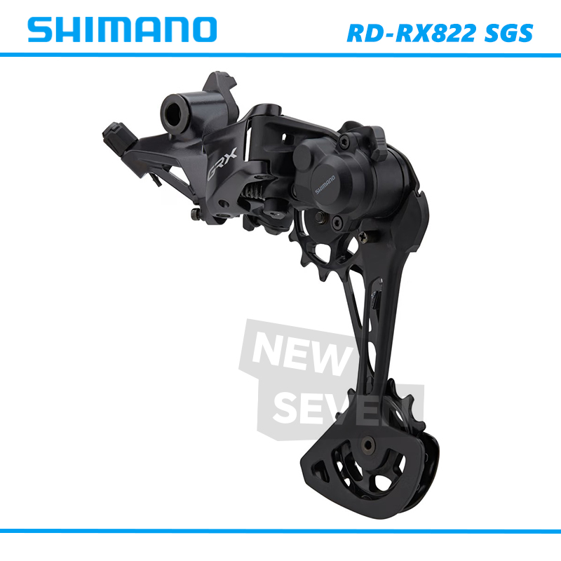 Shimano GRX RD-RX822 12-Speed Gravel Rear Derailleur, Long Cage