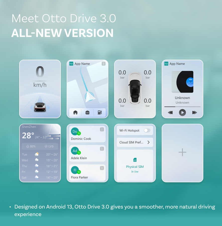 Ottocast P3 Pro CarPlay AI box 2K HDMI Adapter w/Netflix+YT *AI