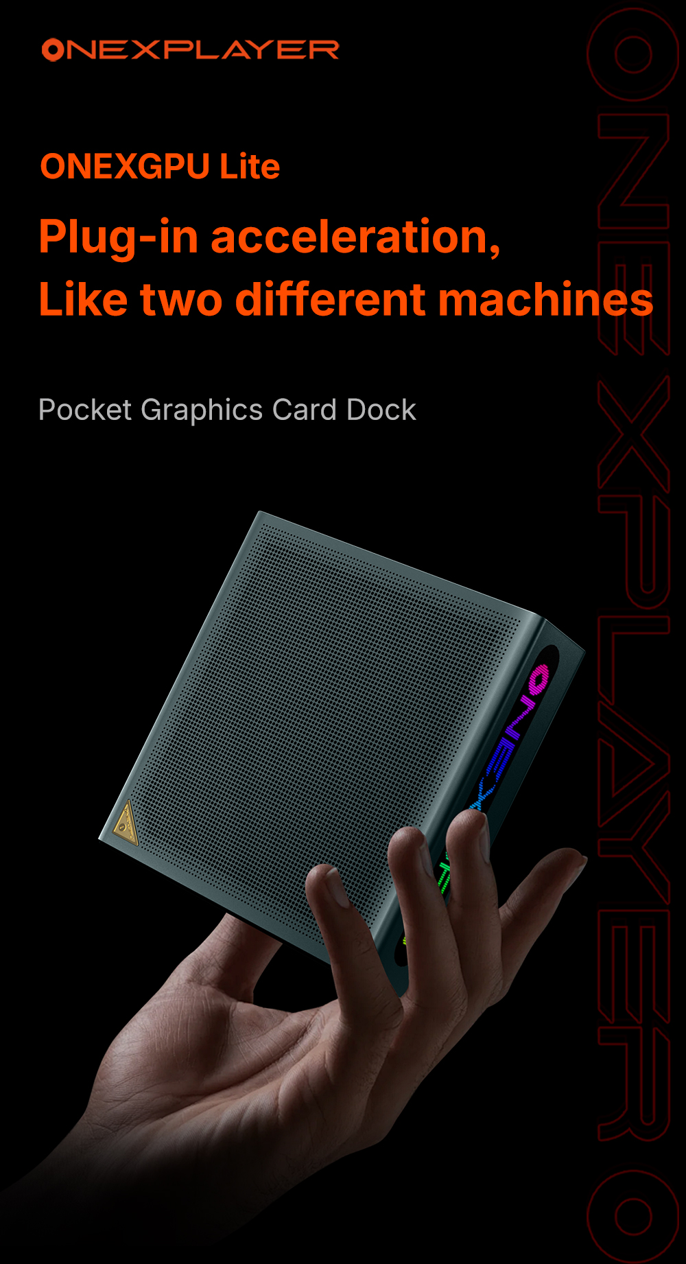 Onexplayer eGPU Onexgpu Lite Thunderbolt 5 AMD Radeon RX7600MXT