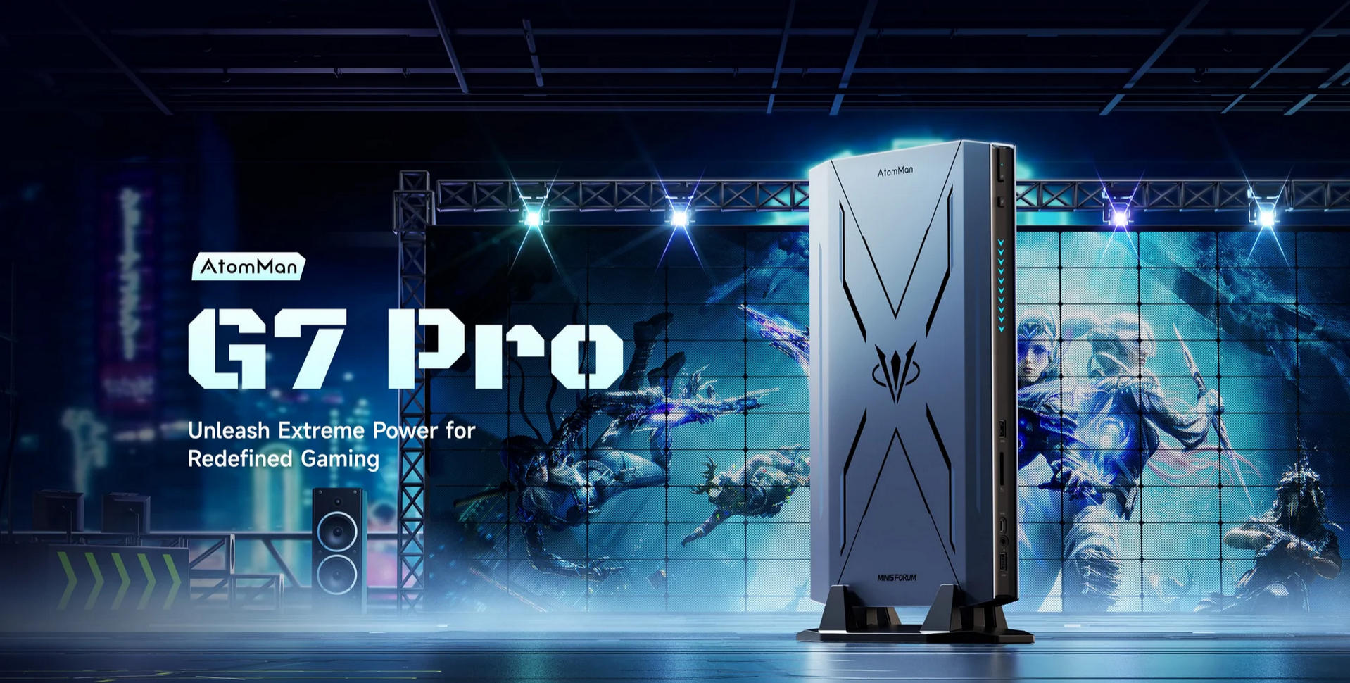 MINISFORUM AtomMan G7 PRO Gaming PC Intel Core i9 14900HX RTX 5070