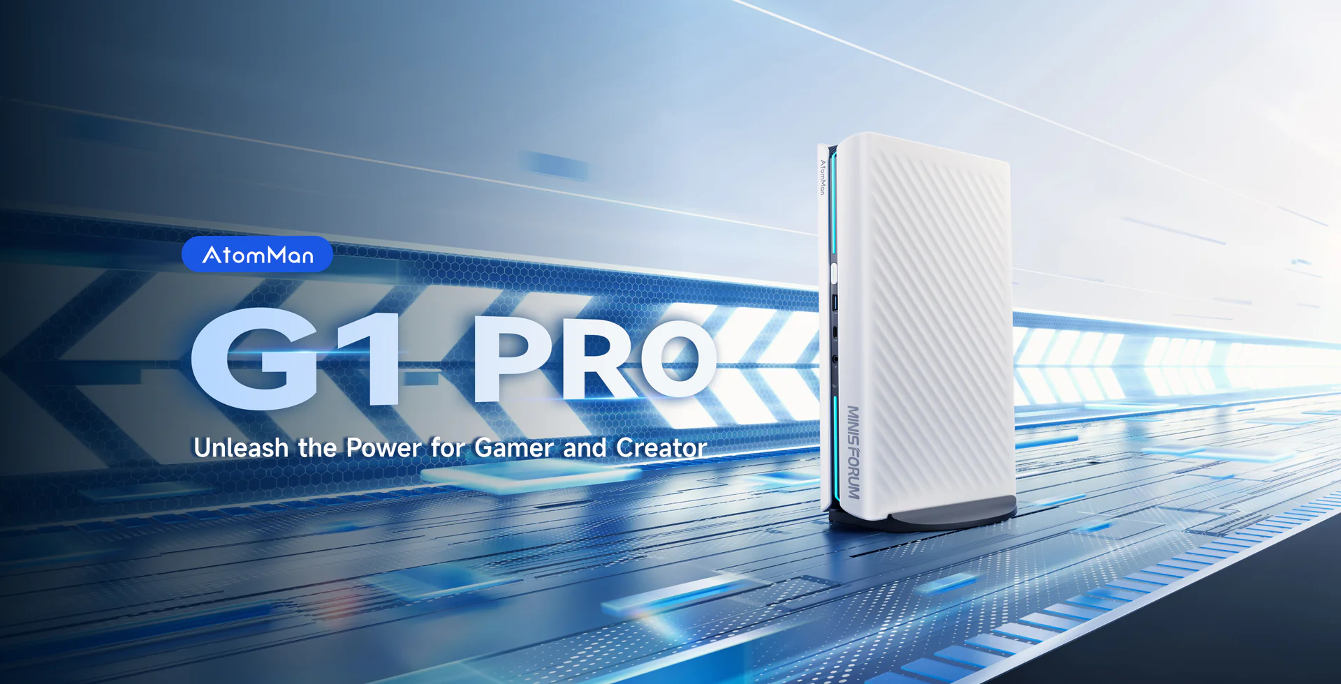 MINISFORUM AtomMan G1 PRO AMD Ryzen 9 8945HX RTX 5060 32GB RAM +