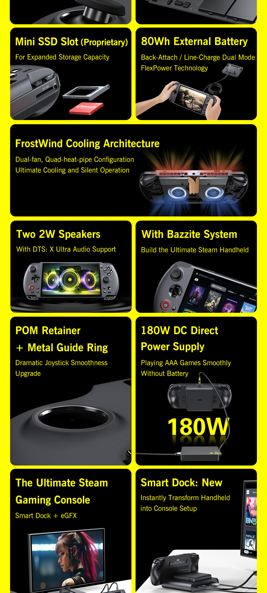 GPD WIN 5 AMD Ryzen AI MAX+ 395 32GB+2TB Gaming Handheld Console