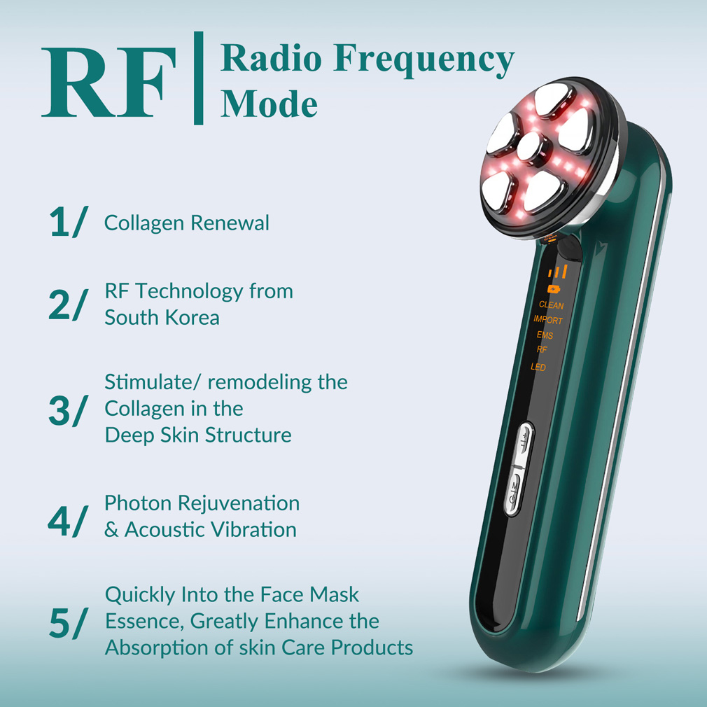 Face Beauty Device Facial Lifting Machine Face Massager Mini USB
