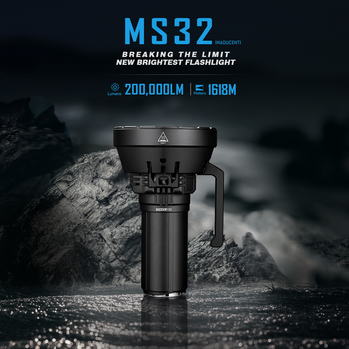 IMALENT イマレント MS32懐中電灯 未使用クールホワイト Amazon.co.jp