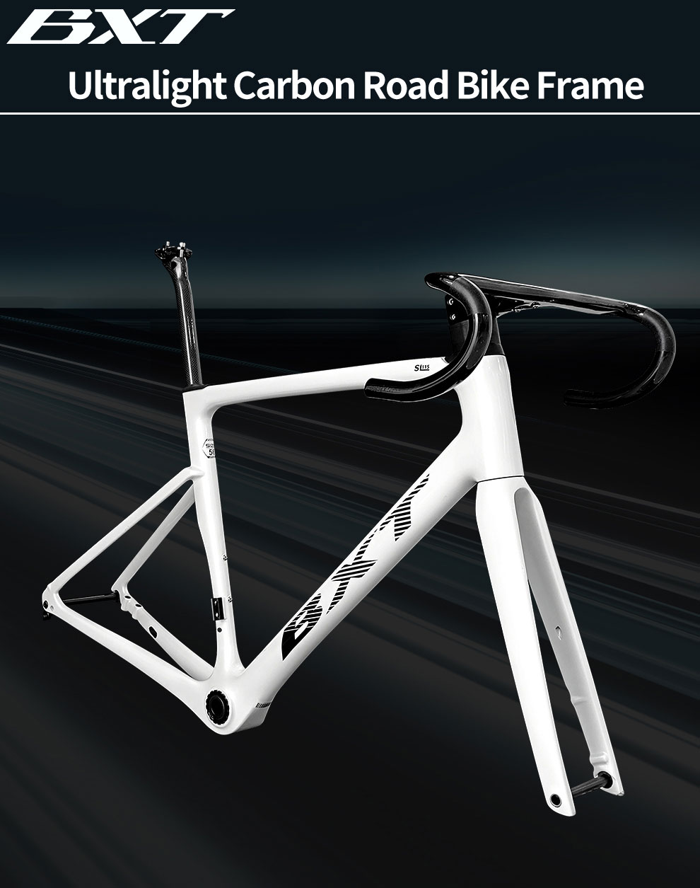 Carbon Road Bike Fahrradrahmen Disc Brake Superleicht Rennrad Rahmen  700*32c | eBay.de