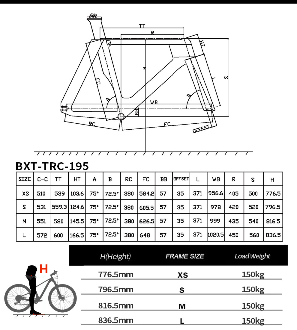 NEW Full Carbon Track Bike Frame 700C Carbon Fiber Single Speed