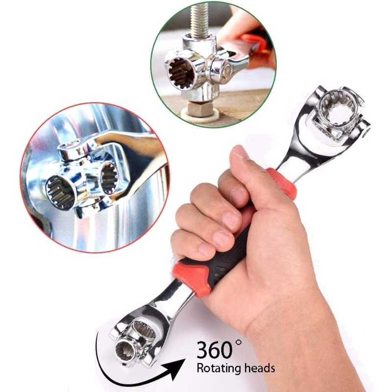 Ergonomic, Non-Slip Handle