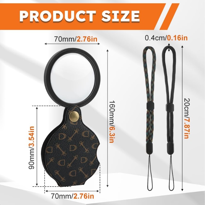 2 hanging lanyards included