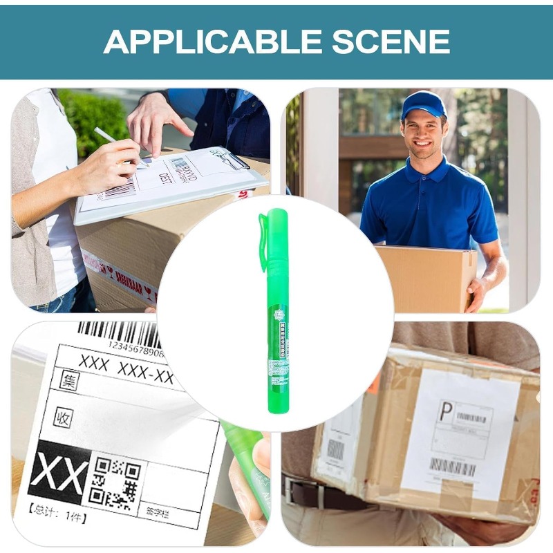 Precise pen tip application