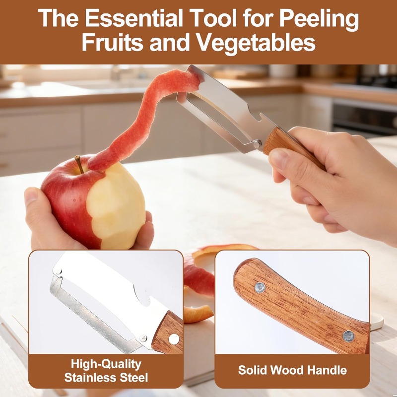 Wide Curved Blade for Faster Prep