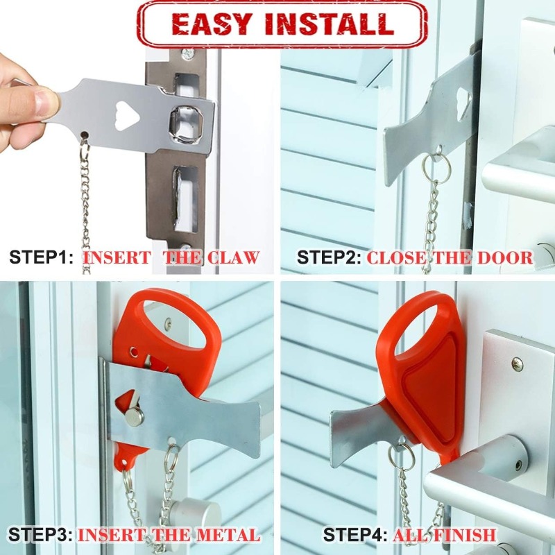 Designed for Inward-Opening Doors