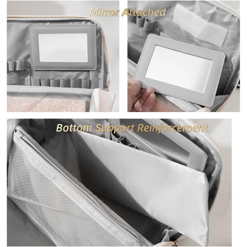 Removable & Secure Full-Size Mirror