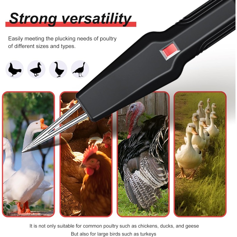 Versatile for Multiple Poultry Types