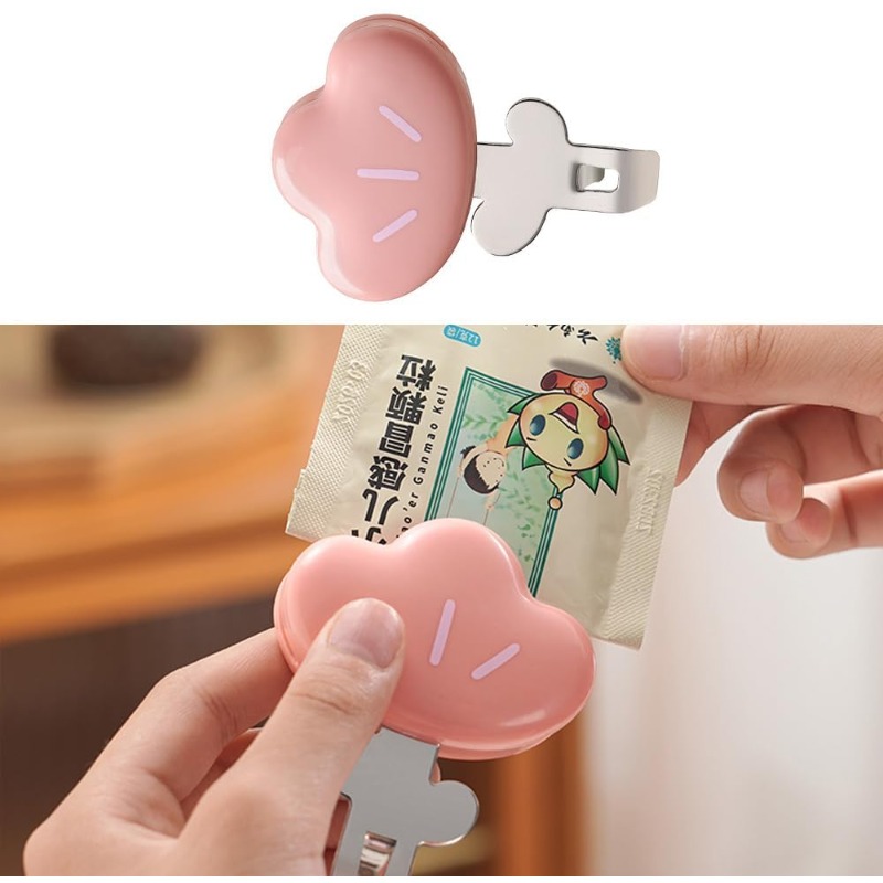 Magnetic Storage & Sealing Clip Function