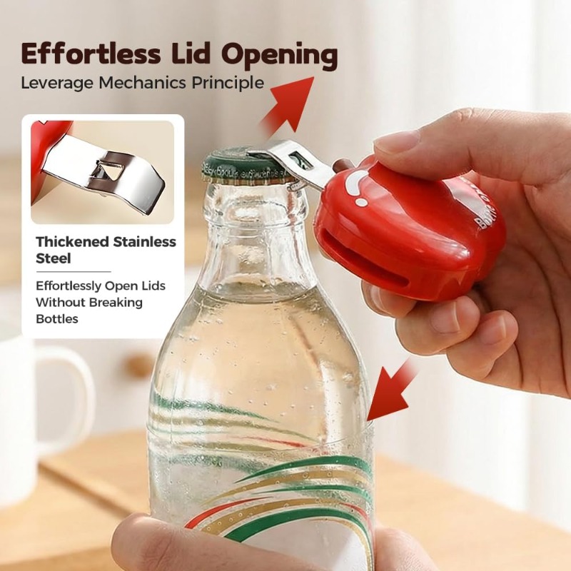 Easy Cap Removal for Kitchen Convenience