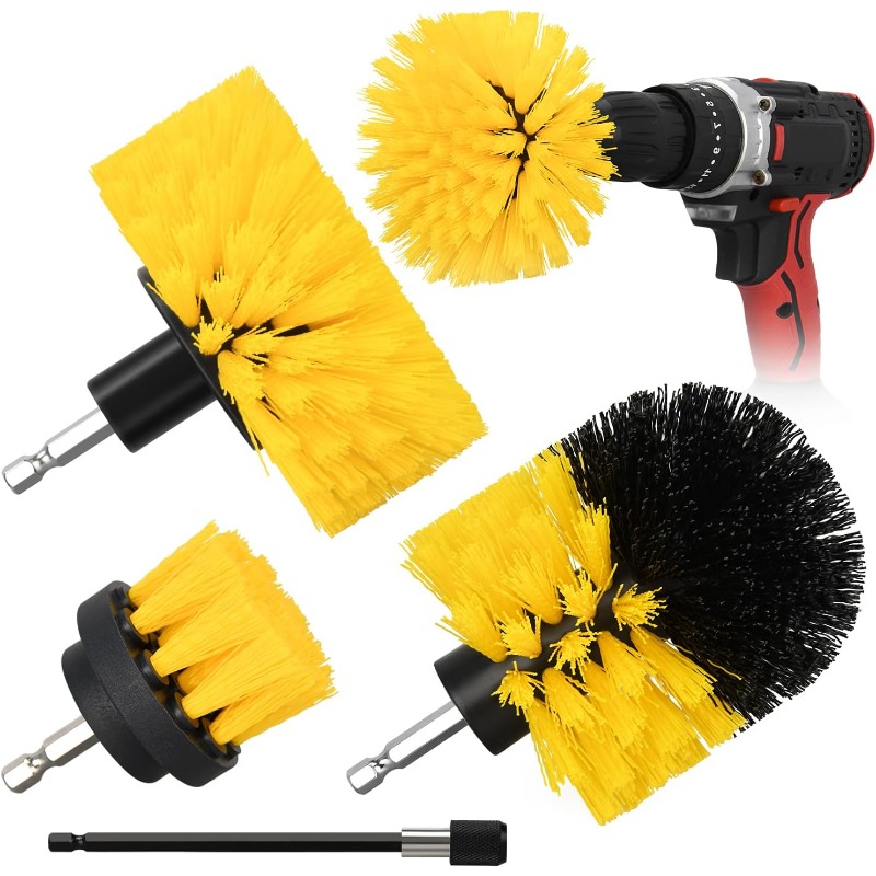 Complete 4-Piece Cleaning Brush Kit