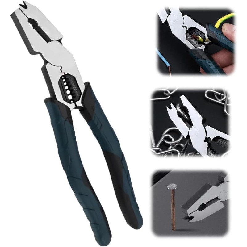 9-in-1 Electrician Wire Stripper Cutter Tool