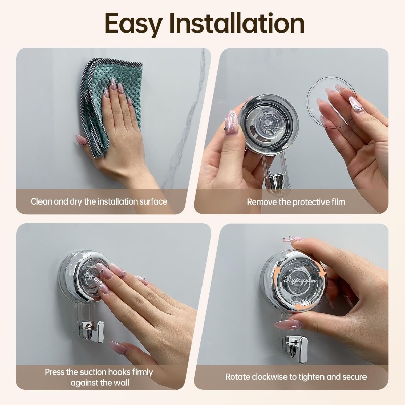 No-Drill Easy Installation