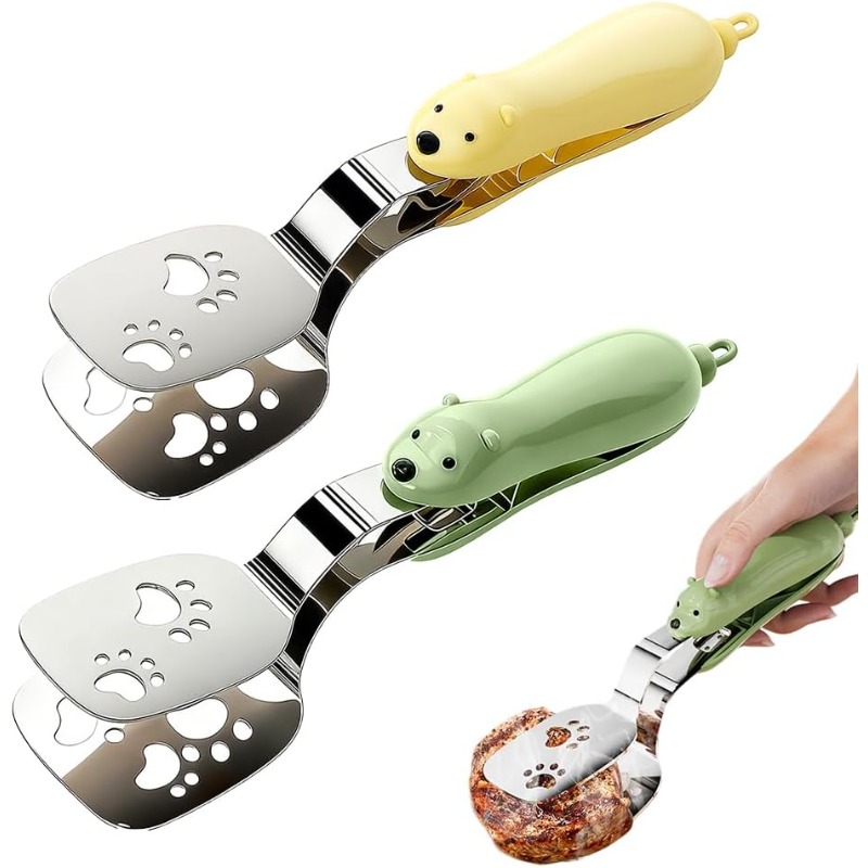 Innovative 2-in-1 Spatula Tongs Design