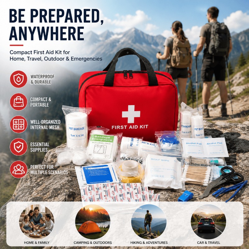 173PCS First Aid Kit Overview