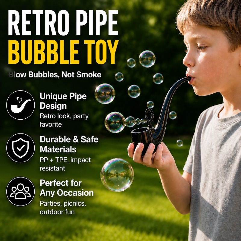 Retro Bubble Pipe Hero Image