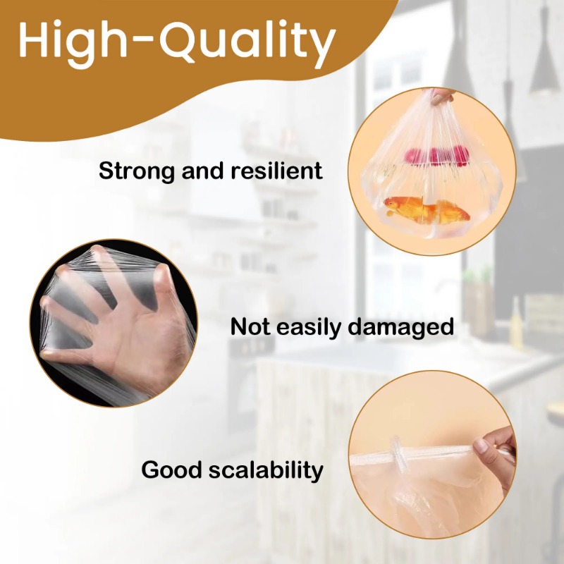Tear-resistant transparent material