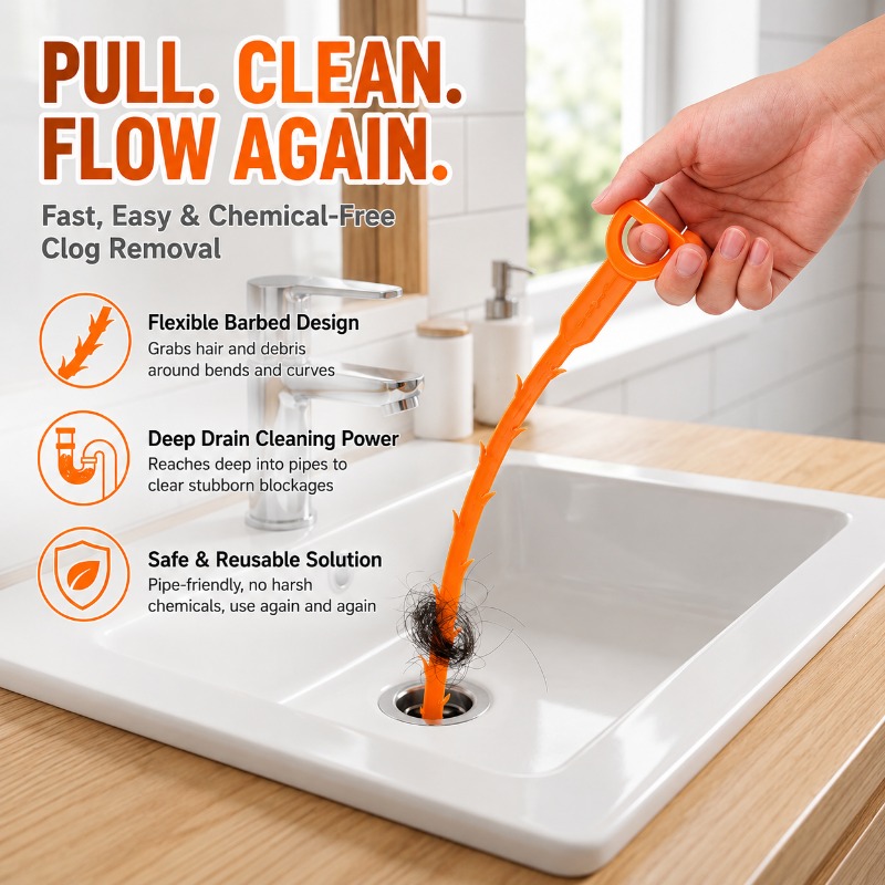 Before and After Drain Cleaning