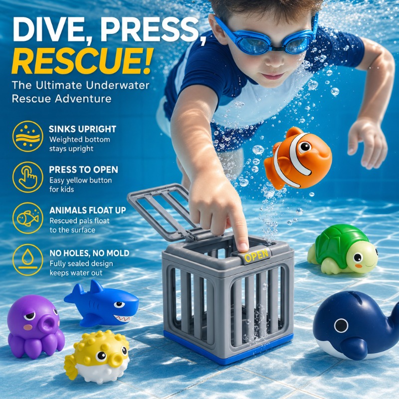 Underwater Rescue Mission Toy Set