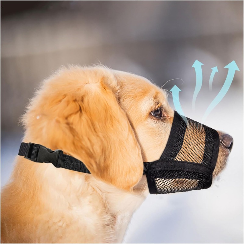 Breathable mesh allowing natural panting