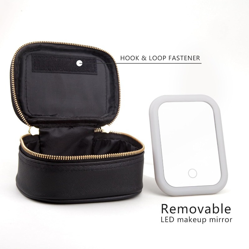 Detachable LED Mirror Feature