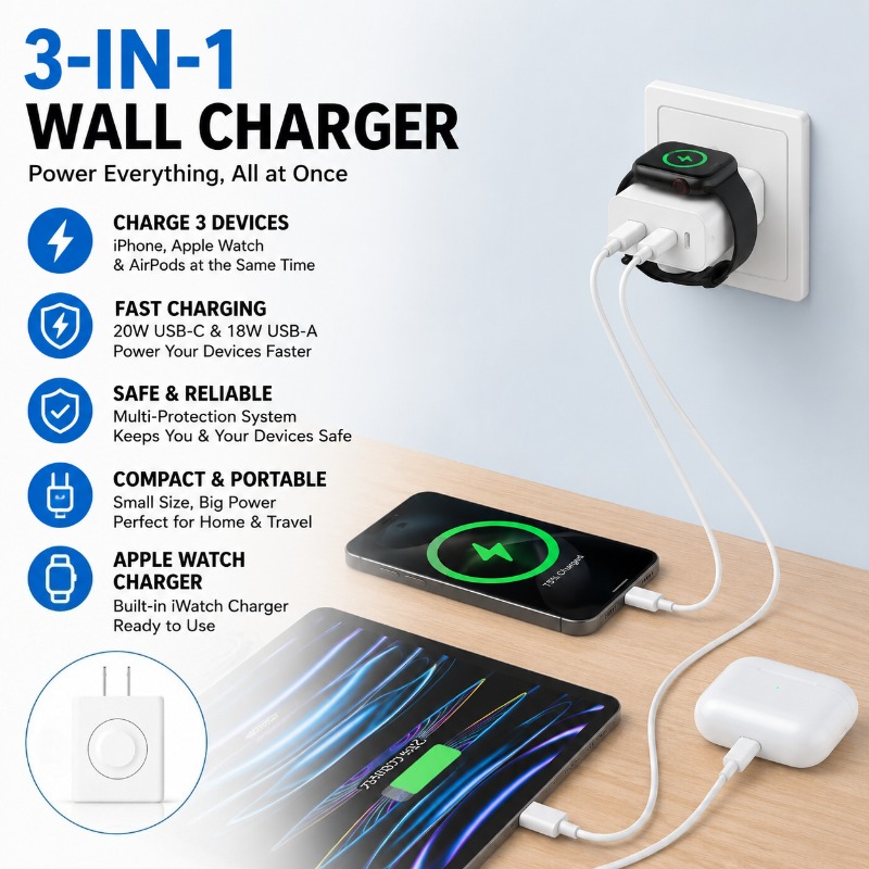 3-in-1 Charging Hub