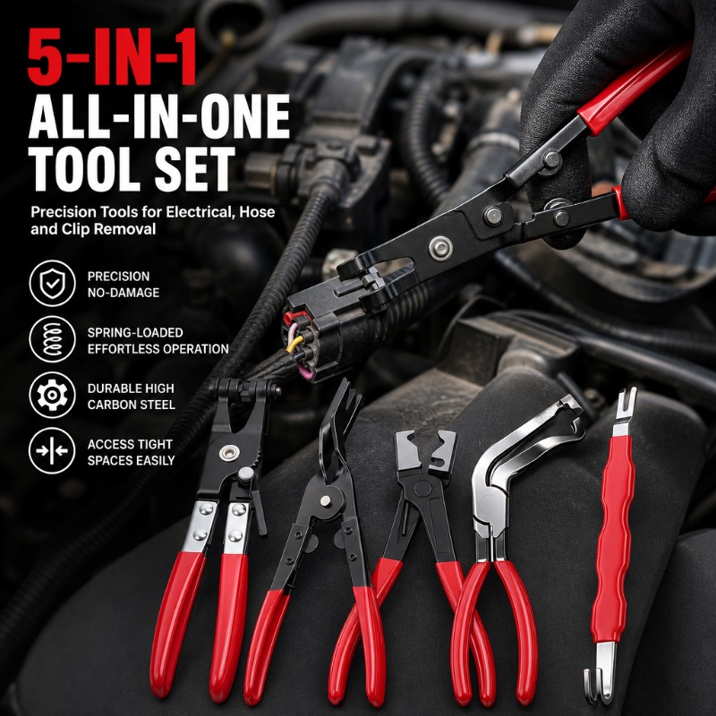 5-in-1 Automotive Disconnect Tool Set