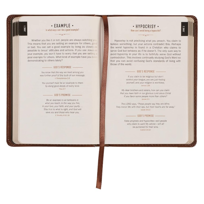 Daily Devotional Interior Pages