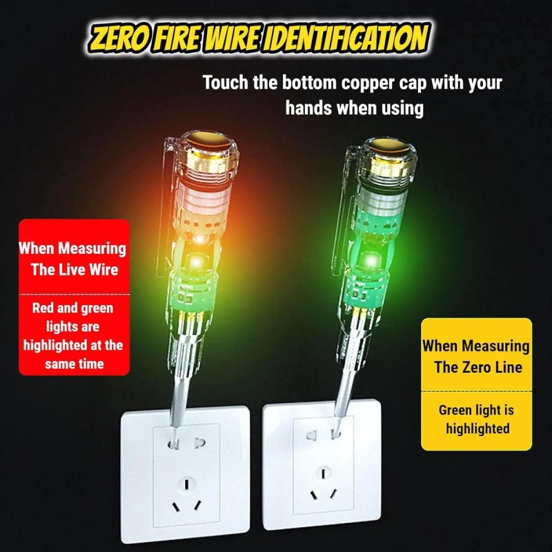 Zero and Live Wire Identification