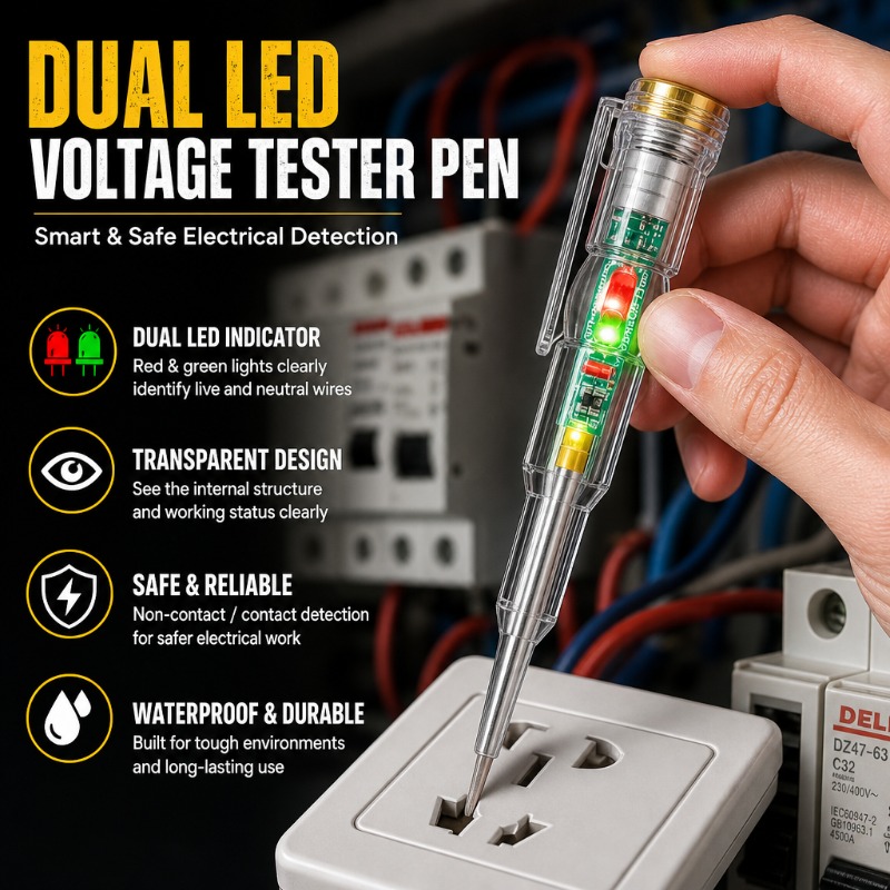 Voltage Tester Pen in Use