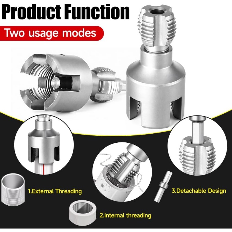 Dual-Mode Internal and External Threading