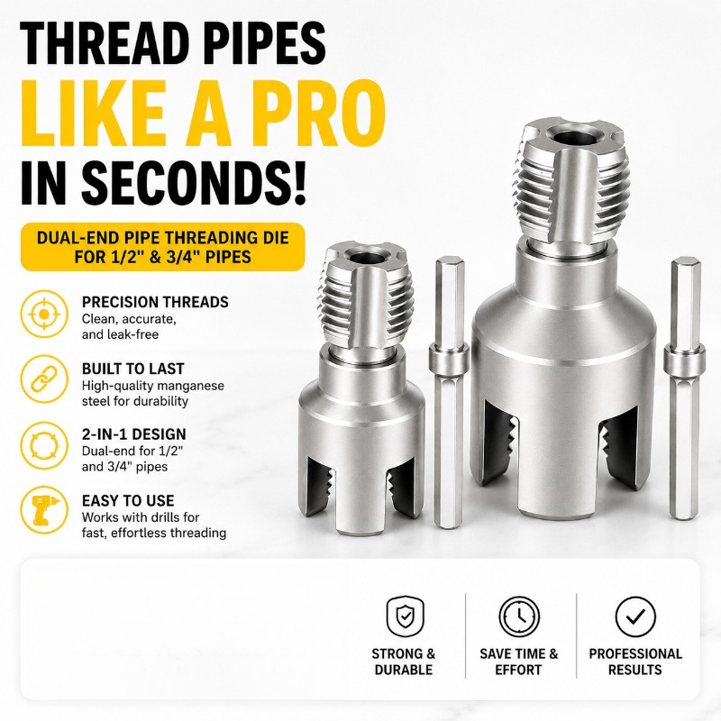Electric 2-in-1 Pipe Threading Tool Hero