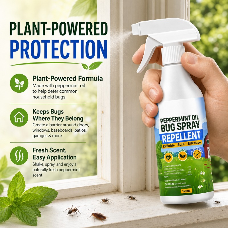 Natural Peppermint Bug Spray
