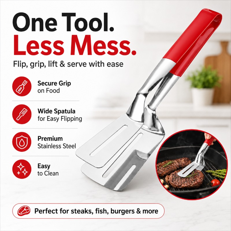 All-in-One Spatula Tongs