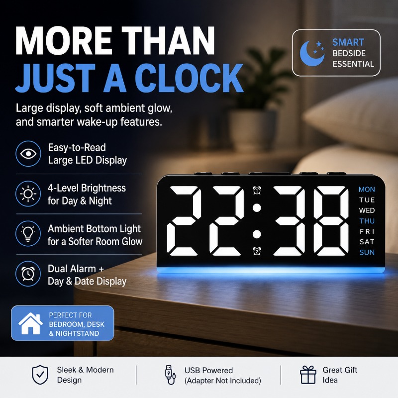 Ambient Light Clock Hero