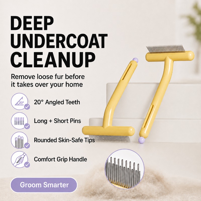 Pet Grooming Rake Hero Image
