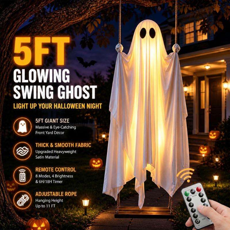 Halloween Swing Ghost Hero