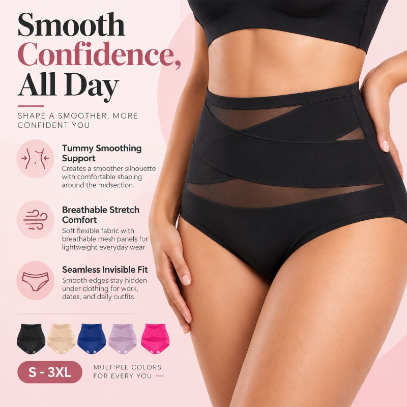 High-Waisted Shaping Briefs