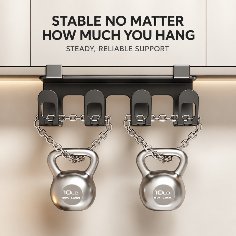 Cabinet-mounted bathroom storage rack