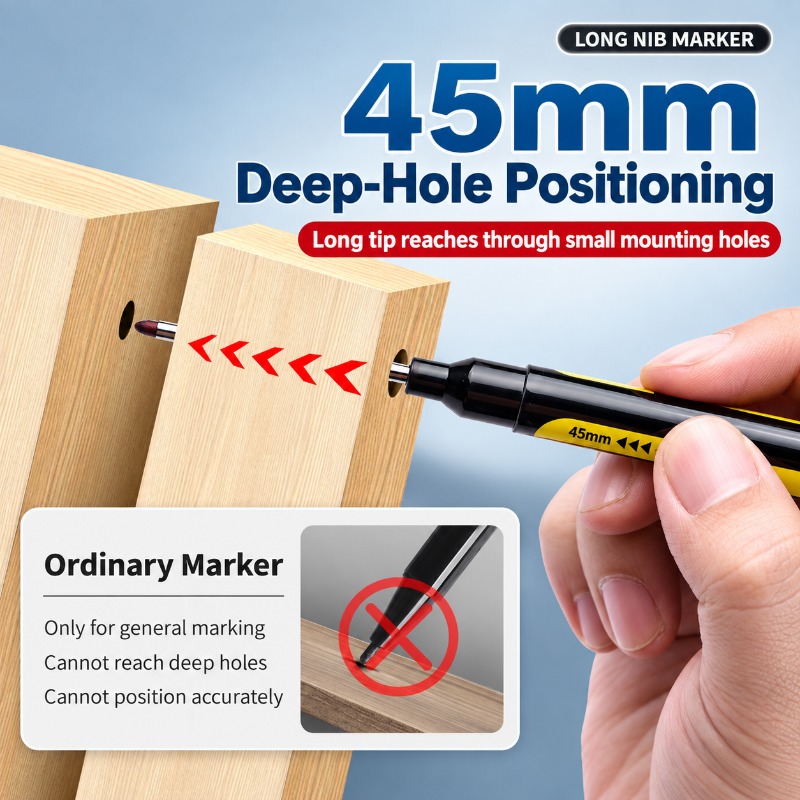 Accurate marking and long cap-off time