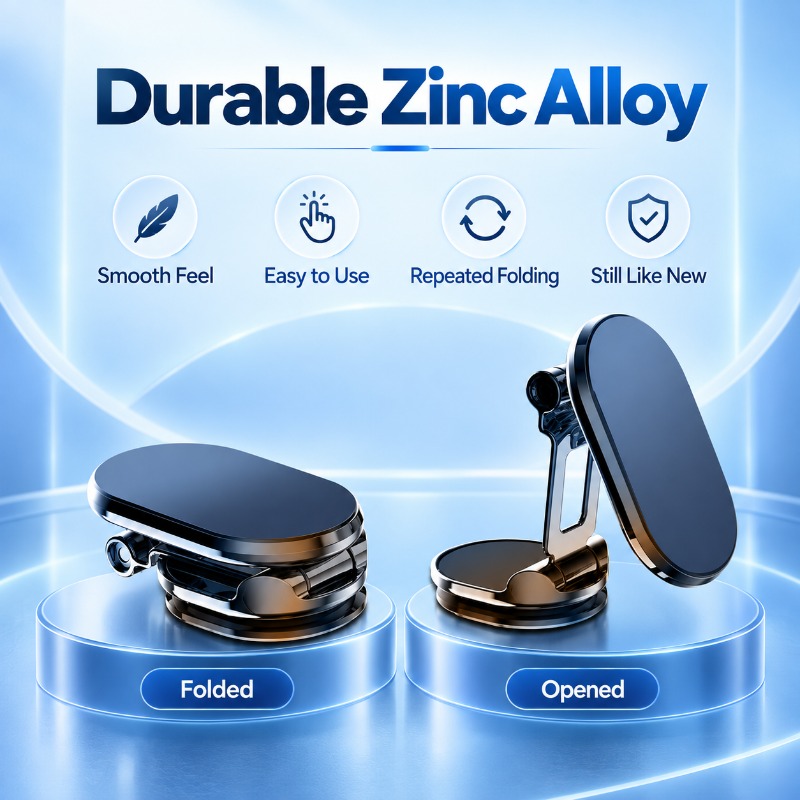 Durable Zinc Alloy Folding Design